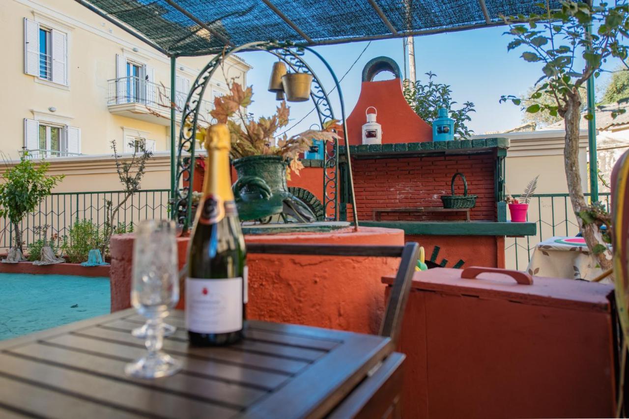 Fay'S Barbeque Garden House -Family Activities Corfu Port Apartment Ngoại thất bức ảnh