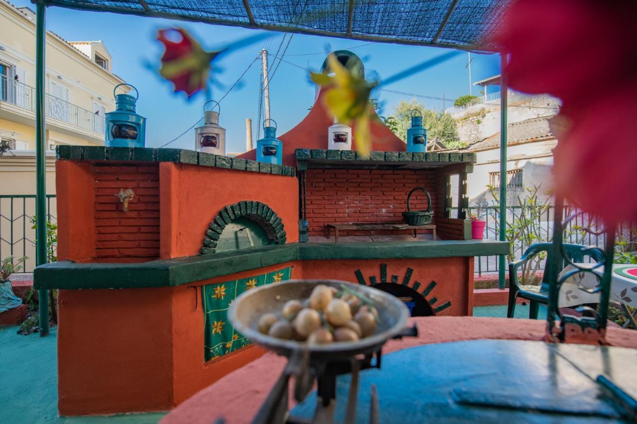 Fay'S Barbeque Garden House -Family Activities Corfu Port Apartment Ngoại thất bức ảnh