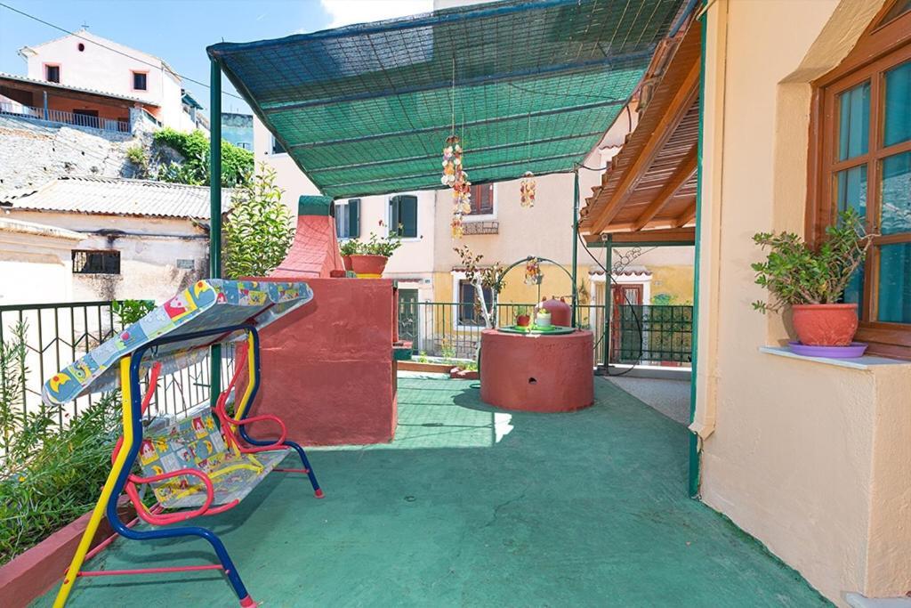 Fay'S Barbeque Garden House -Family Activities Corfu Port Apartment Ngoại thất bức ảnh